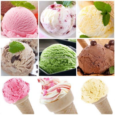 1kg Matcha Flavour Hard Ice Cream Powder Mix για την παρασκευή 2,5L πόσιμου νερού